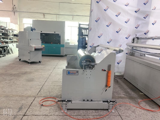 Χειρωνακτικό UV Coater για την ψηφιακή εκτύπωση, άσπρη γραμμή επιστρώματος σπειρών 800mm