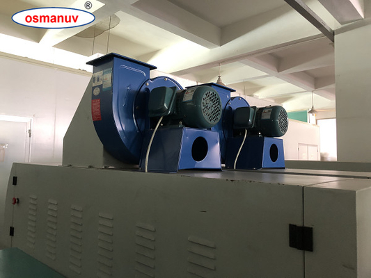 Τρεις λαμπτήρες 1387mm UV Φώτα Επεξεργασίας 9.7KW Με 380V 50HZ τάση τροφοδοσίας ρεύματος Για επιφάνεια, ξύλο, αλουμίνιο, σίδηρο