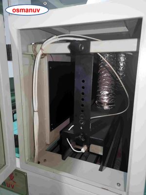 Δύο λαμπτήρες 5-20m/min Μηχανή στεγνώσεως UV