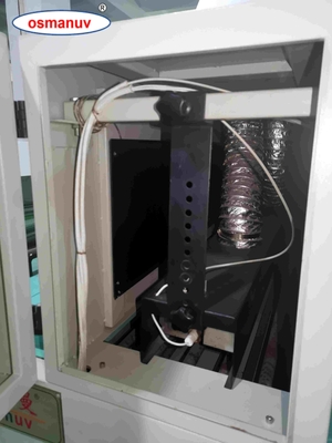 Δύο λαμπτήρες 5-20m/Min UV μηχανή στεγνώσεως με πάχος στεγνώσεως 2-80mm και βρετανικά PRIMARC λαμπτήρες για χρώματα επιφάνειας