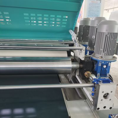 Μηχανή επικαλύψεως δύο κυλίνδρων υψηλής ταχύτητας για γυάλινη πόρτα ξύλινου ακρυλικού