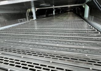 Τεχνική πλήρως αυτόματη γραμμή στεγνώσεως θερμού αέρα για βιομηχανικά συστήματα στεγνώσεως
