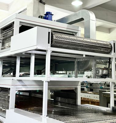 Φούρνος Ξήρανσης Φυσικού Αερίου Διπλής Κάλυψης Υψηλής Χωρητικότητας για Βιομηχανική Μορφοποίηση Πολτού