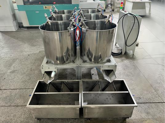 Σύνθετο και πολυλειτουργικό μηχάνημα επικάλυψης περιστροφής για συσκευασία τροφίμων