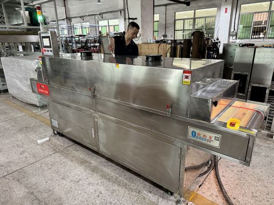 Σήραγγα μεταφοράς UV-C υψηλής απόδοσης για συνεχή αποστείρωση επιφανειών τροφίμων | Προσαρμόσιμο για συσκευασμένα προϊόντα