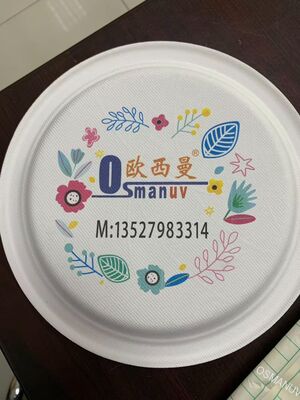 Βιομηχανικός εκτυπωτής μελανιού OnePass με προσαρμόσιμη διαμόρφωση παραμέτρων για άμεση εκτύπωση σε καμπυλωτές επιφάνειες τύψεως πολτού