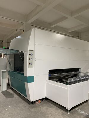 High-Output Rotary Spin Coating Line for Molded Pulp Industrial Packaging Interior Coating