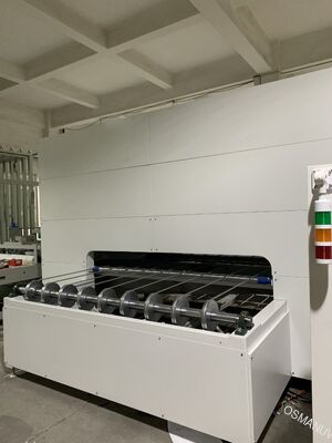 Υψηλής απόδοσης γραμμή αυτόματης επικάλυψης ψεκασμού για δίσκους κρασιού και συσκευασίες καλλυντικών (εξωτερική επιφάνεια)