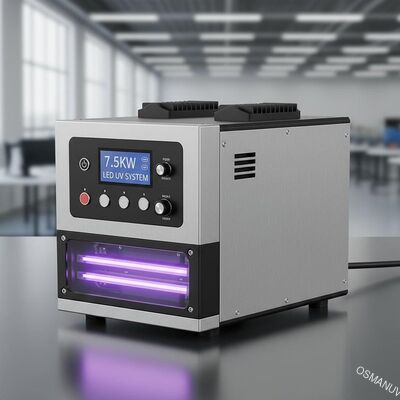 7.5KW οδηγημένα UV θεραπεύοντας συστήματα για την εκτύπωση, τη UV ντύνοντας και θεραπεύοντας μηχανή