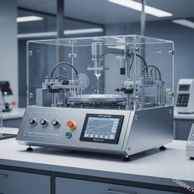 Μηχανή Ακριβείας Έρευνας και Ανάπτυξης (R&D) για Χύτευση Πολτού, Μονής Θέσης, Πιλοτικής Εφαρμογής με Επίστρωση Spin