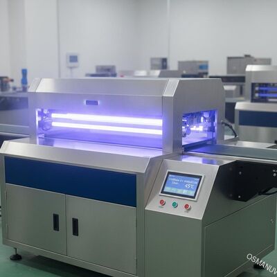 W300mm ελαφριά μηχανή UV ακτινοβολίας κυμάτων/UV θεραπεύοντας μηχανή 10m/min