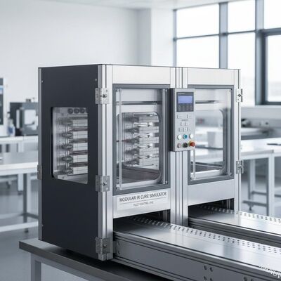 Διαδραστική Μονάδα Προσομοίωσης Υπέρυθρης Στεγνώσης για Πειραματικές Γραμμές Επίστρωσης