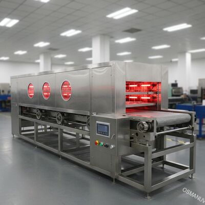 Υπέρυθρη αποξηραντική μηχανή 1320mm συστημάτων μετάδοσης ανοξείδωτου