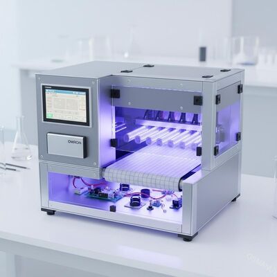 omron UV θεραπεύοντας μηχανή Quickiy κόλλας των οδηγήσεων ζωνών μεταφορέων Machinete ηλεκτρονόμων UV θεραπεύοντας flon LCD