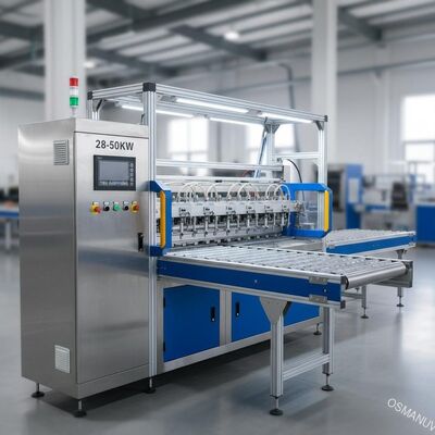 28 - Μηχανή επιστρώματος ψεκασμού φωτισμού 50KW Tec με το σύστημα μεταφορέων