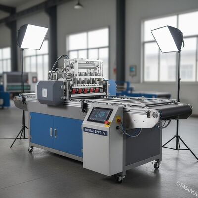 1.5mm χάλυβα πιάτων 2.2KW μεταφορέων ψηφιακό Coater ρόλων σημείων UV αντίστροφο