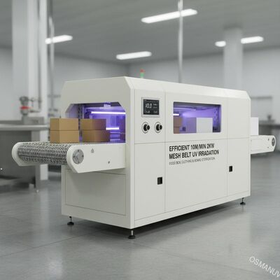 Αποτελεσματική 10m/min 2KW ζώνη ακτινοβολίας Uv Υπολογιστής Λευκός για κουτί τροφίμων ή ρούχα ή σανίδα