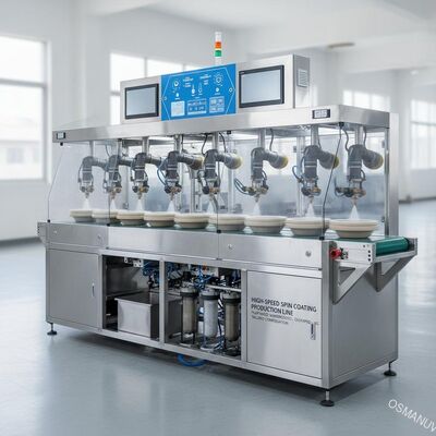 High-Speed Spin Coating Production Line for Pulp Mold Waterproofing, Oilproofing,Stickproofing  | Tailored Configuration