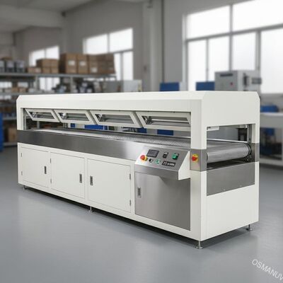 UV θεραπεύοντας μηχανή ανοξείδωτου 18KW 15m/Min στο λευκό υπολογιστών