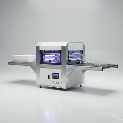 UV μηχανή τοποθέτησης σε στρώματα οδηγήσεων για τον ακρυλικό/πλαστικό πίνακα πυριτικών αλάτων ασβεστίου