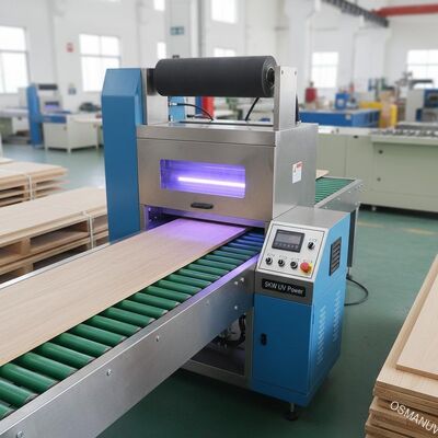 5KW UV ενιαία μηχανή 5 επιστρώματος ρόλων - 20m/min για το ξύλο