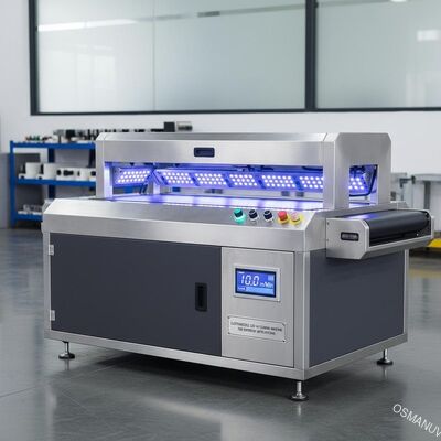 10m/Min Προσαρμόσιμη μηχανή στεγνώσεως UV LED για διαφορετικές εφαρμογές