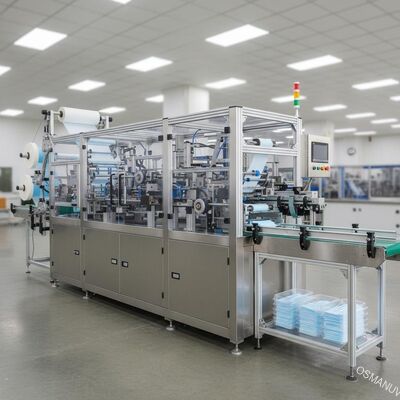 Χειρουργική μάσκα προσώπου ISO9001 20KW που κάνει τη μηχανή/τη χειρουργική γραμμή παραγωγής μασκών
