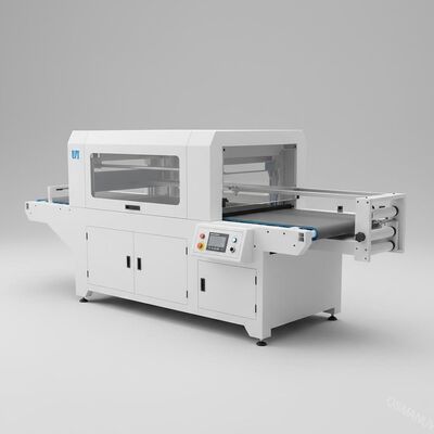 Χειρωνακτικό UV Coater για την ψηφιακή εκτύπωση, άσπρη γραμμή επιστρώματος σπειρών 800mm