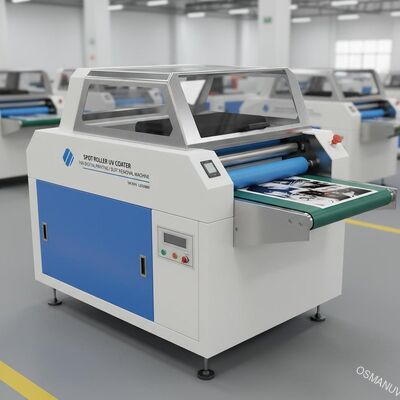 UV Coater κυλίνδρων σημείων για την ψηφιακή μηχανή 5m/Min L650mm εκτύπωσης/αφαίρεσης σκόνης