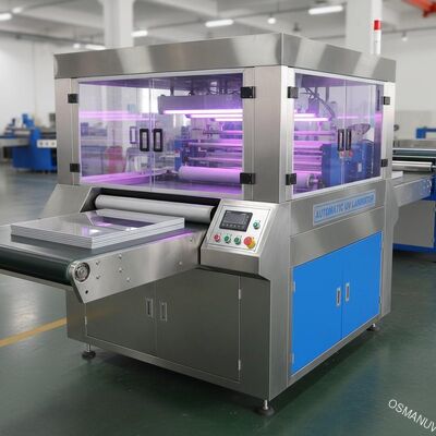 Αυτοματοποιημένη μηχανή laminating UV για διακόσμηση γυαλιού από ακρυλικό φύλλο