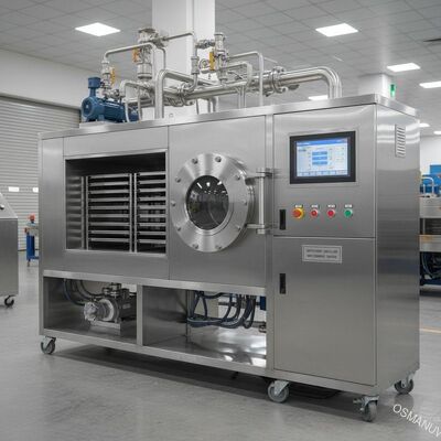 ΠΛΚ 50KW εξοπλισμός στεγνώματος με κενό για μικροκύματα 380V αποδοτικός στεγνώτης με κενό για μικροκύματα