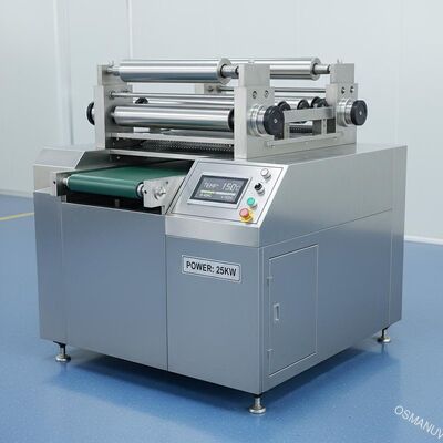Μηχανή laminating ταινία 25KW με εύρος θερμοκρασίας 0-300C από ανοξείδωτο χάλυβα