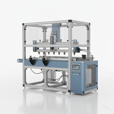 0-1000 mm Μηχανή επικάλυψης ψεκασμού με 0-1000 ml/min Όγκο ψεκασμού και 0-1000 mm ύψος ψεκασμού