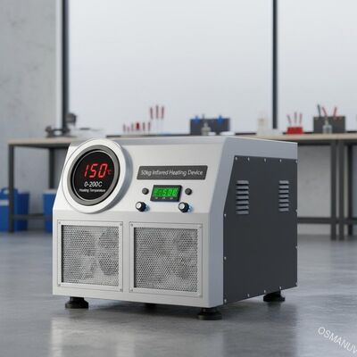 50 kg συσκευή θέρμανσης με υπέρυθρες ακτινοβολίες και θερμοκρασία θέρμανσης 0-200C