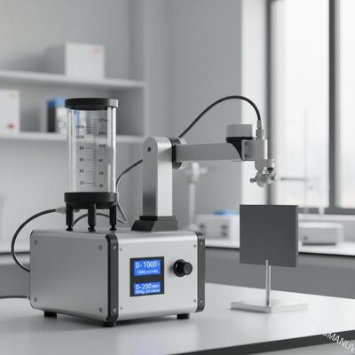 Μηχανή επικάλυψης με ψεκασμό με απόσταση ψεκασμού 0-1000 ml/min και 0-200 mm για