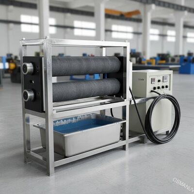 Εξοπλισμός επικάλυψης κυλίνδρων 220V 50Hz 2KW με τροφοδοσία υλικού επικάλυψης χρώματος
