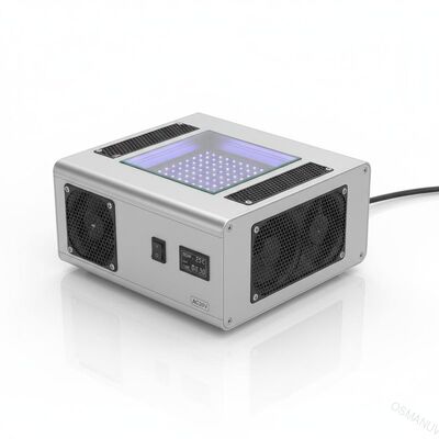 Μηχανή στεγνώσεως UV LED με ψύξη αέρα για περιοχή στεγνώσεως 200 mm*200 mm με παροχή ρεύματος AC220V