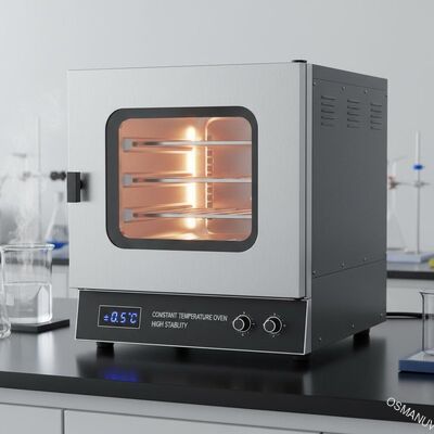 Ομοιόμορφη θερμοκρασία ± 0,5°C Σταθερή θερμοκρασία Φούρνο για ακριβή θέρμανση υψηλή σταθερότητα