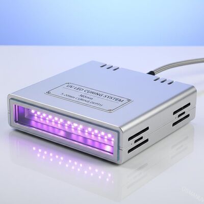 Μηχανή στεγνώσεως UV LED από κράμα αλουμινίου για βάθος στεγνώσεως 5-20mm μήκος κύματος 365nm