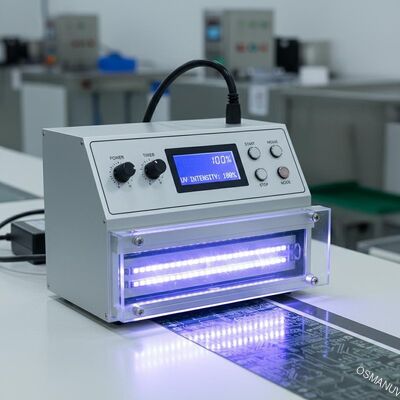 Υψηλής ταχύτητας UV LED σύστημα στεγνώσεως με χειροκίνητο έλεγχο για βιομηχανικά