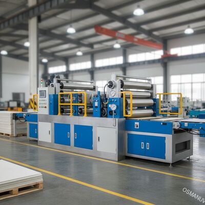 3500 mm × 1720 mm × 1850 mm περιστρεφόμενη μηχανή μεταφοράς θερμότητας για χαρτί πυριτικού ασβεστίου 1