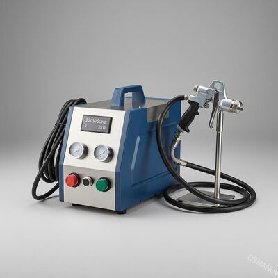 Ηλεκτρική τροφοδοσία 220V/50Hz Εργατικό εξοπλισμό επικάλυψης με ψεκασμό με κατανάλωση ενέργειας 2 kW