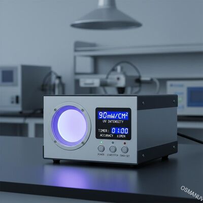 Πηγή έντασης υπεριώδους ακτινοβολίας 90mw/cm2 με ακρίβεια ελέγχου χρονομέτρου ±1min για βιομηχανικά