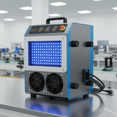 Μηχανή στεγνώσεως UV LED 10 kg για ψύξη αέρα σε βιομηχανικές εφαρμογές