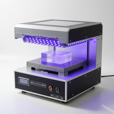 Μηχανή επεξεργασίας με υπεριώδη LED μήκους κύματος 365 nm για επεξεργασία προϊόντων βάρους 10 kg