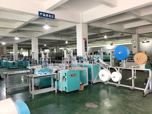 Χειρουργική μάσκα προσώπου ISO9001 20KW που κάνει τη μηχανή/τη χειρουργική γραμμή παραγωγής μασκών