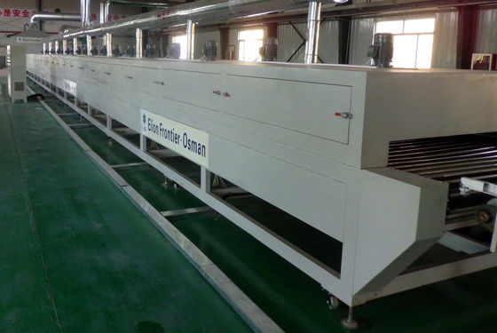 50kw υπέρυθρη αποξηραντική μηχανή 3sheets/Min ανοξείδωτου