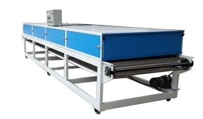 UV υπέρυθρο λεπτό εργοστασίων W920mm 5m μηχανών ξήρανσης μηχανών επιστρώματος ψεκασμού που ισοπεδώνει το σημείο Tec