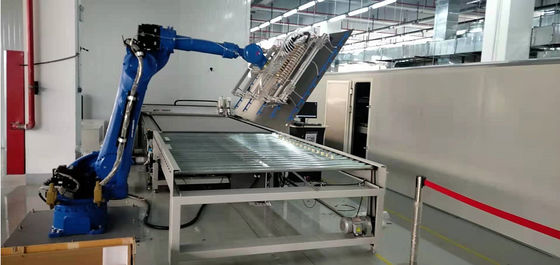 0-180° Μηχανή επικάλυψης με ψεκασμό με σύστημα ελέγχου PLC/HMI για πάχος επικάλυψης 0,1-3 mm