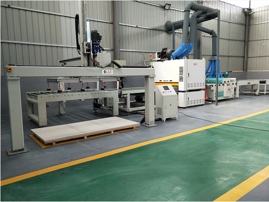 UV μηχανή επιστρώματος ελέγχου 4.5KW PLC της Mitsubishi για τον πίνακα πυριτικών αλάτων ασβεστίου